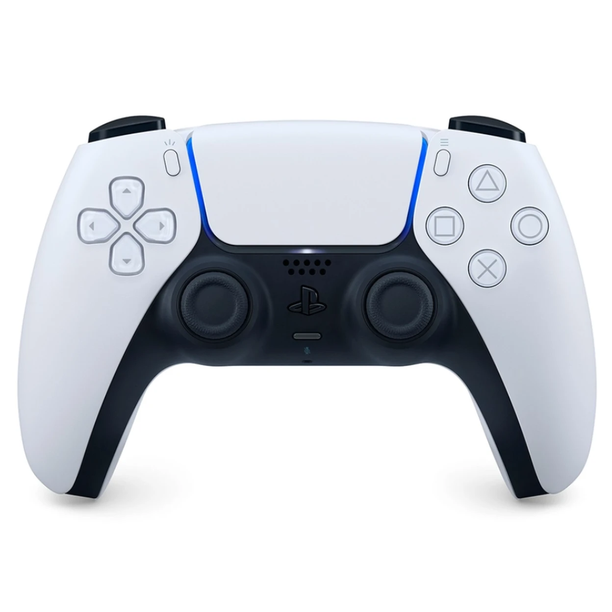 42b10752b5083d5e.png Sony DualSense PS5 Wireless Controller - White - Image 1