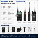 Dual Band Handheld Two-Way Radio (Walkie Talkie) - Image 2