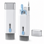 Portable Cleaning Brush Kit with Hidden Storage